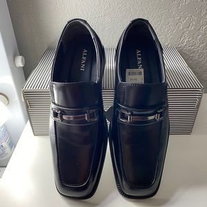 Alfani Men's Size 7.5 Shoes Black Walker